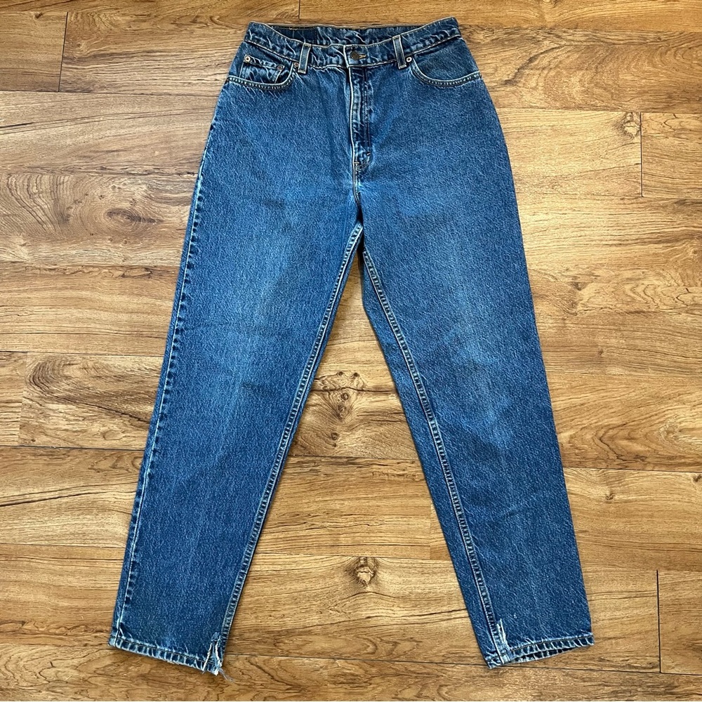 Vintage Levi's Red Tab 550 Women's Jeans Relaxed Fit Tapered Leg Denim